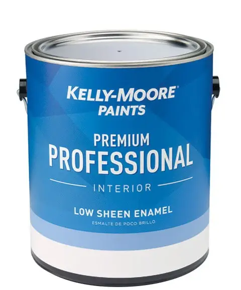 Профессиональная интерьерная краска для стен и потолков Kelly-Moore Premium Professional Interior полуматовая база BС 3,78 л