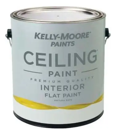 Белоснежная краска для потолков Kelly-Moore Ceiling Paint ультраматовая 3,78 л