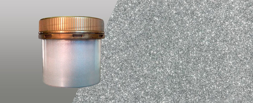 Блестки Dufa Creative Paillette Perlamuter Argento 30 г.