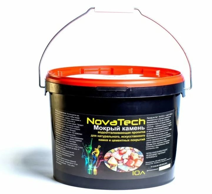 Пропитка NovaTech с эффектом Мокрого камня 10 л