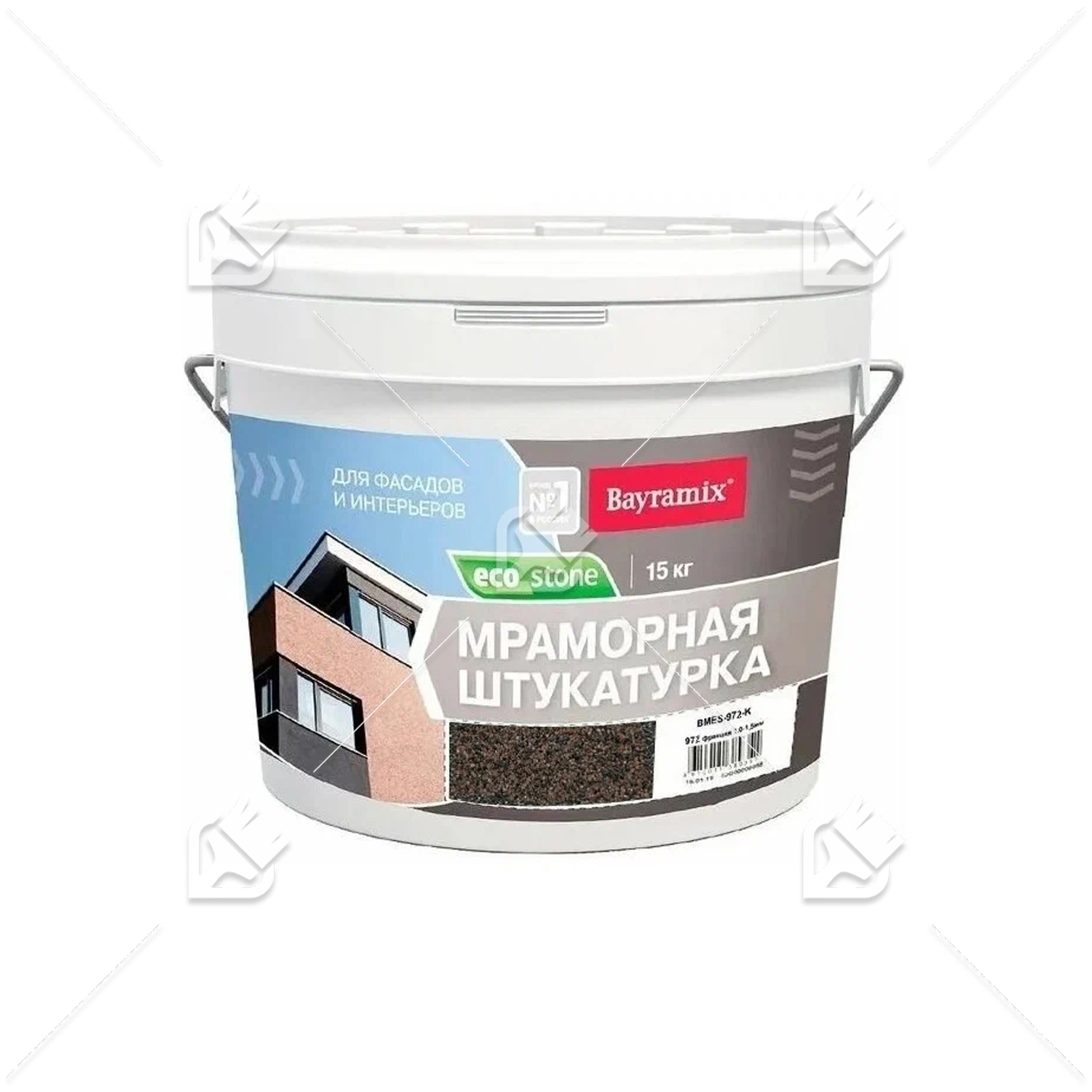 Штукатурка декоративная мраморная Bayramix Ecostone 972-K 15 кг