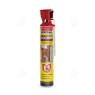 Пена стандартная с аппликатором Genius Gun Soudal 750 мл