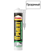 Герметик силиконовый нейтральный универсальный Момент Гермент прозрачный 280 мл.