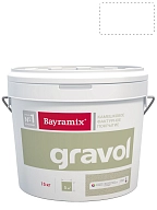Bayramix Gravol фракция 2,5мм, камешковая штукатурка для ручного и машинного нанесения с ярко выраженной «шубой» (15кг)
