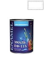 Эмаль ПФ-115 универсальная алкидная Простокрашено белая 1,8 кг