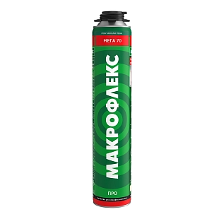 Пена монтажная профессиональная Макрофлекс Мега 70 ПРО Зимняя 880 мл