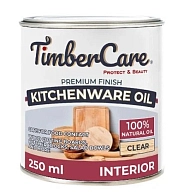 Натуральное масло TimberCare Kitchenware Oil для столешниц и деревянной посуды 0,25 л