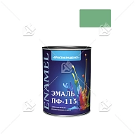 Эмаль ПФ-115 универсальная алкидная Простокрашено светло-зеленая 1,8 кг