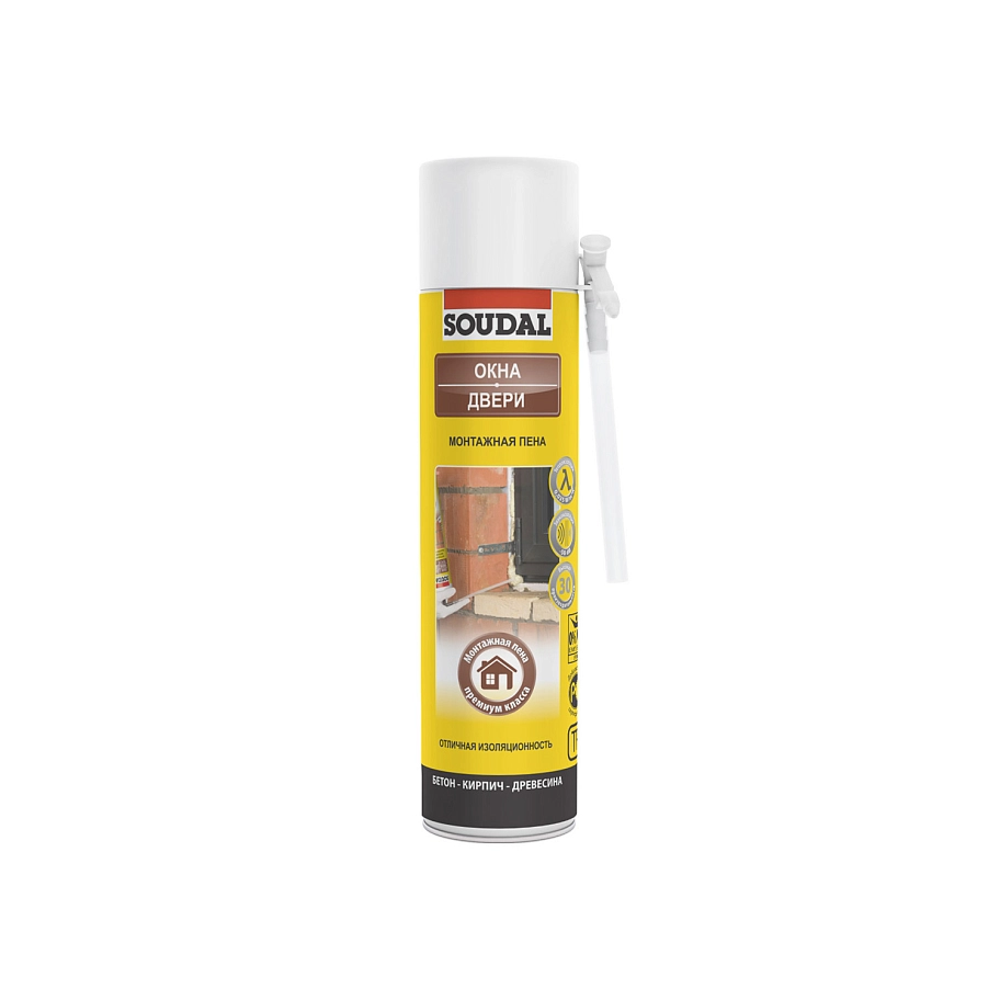 Пена стандартная Soudal 500 мл