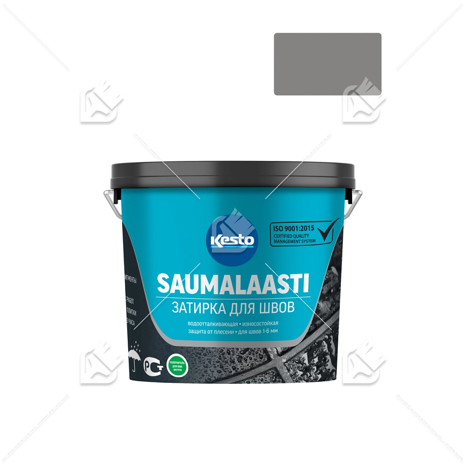 Затирка для швов Kesto Saumalaasti 44 темно-серая 3 кг