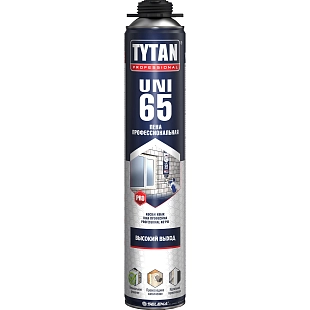 Пена профессиональная Tytan Professional 65 UNI 750 мл. выход 65 л