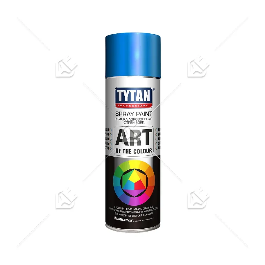 Краска универсальная аэрозольная акриловая Tytan Professional Art of the colour RAL 5010 синяя 400 мл.