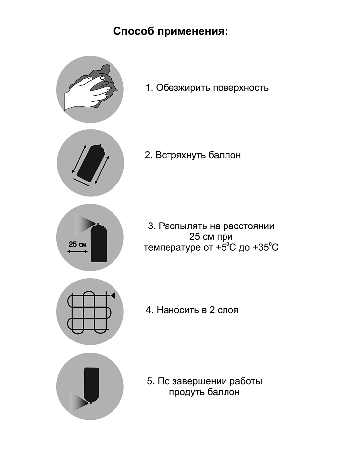 Эмаль для радиаторов аэрозольная Eastbrand Monarca глянцевая белый 520 мл.