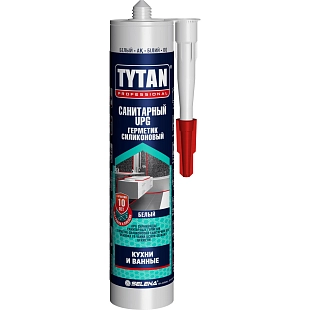 Герметик силиконовый санитарный Tytan Professional UPG белый 280 мл