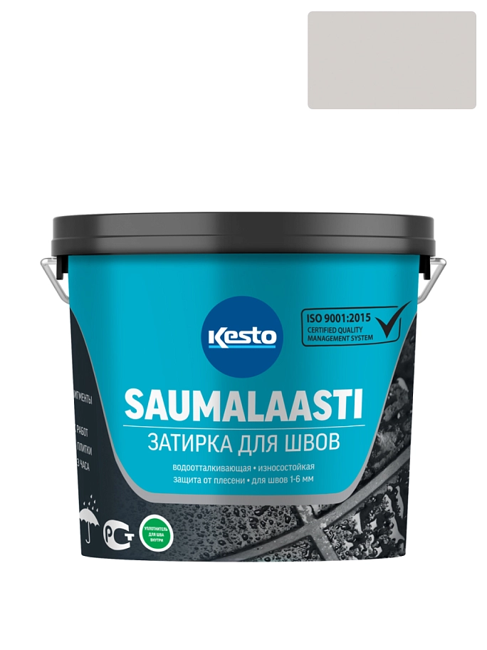 Затирка для швов Kesto Saumalaasti 43 светло-серая 3 кг