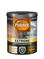 Пропитка декоративная для защиты древесины Pinotex Extreme тик полуматовая 0,9 л