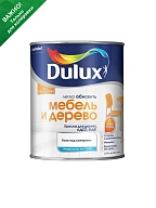 Краска для дерева водно-дисперсионная Dulux Мебель и дерево матовая база BС 0,75 л.