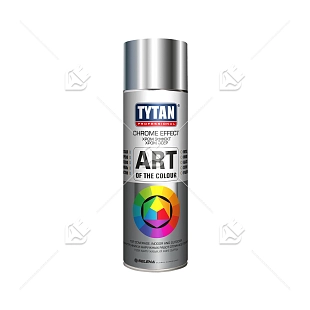 Краска универсальная аэрозольная акриловая Tytan Professional Art of the colour глянцевая хром 400 мл