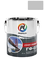 Грунт ГФ-021 по металлу и дереву Profilux серый 20 кг.