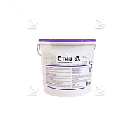 Состав защитный полиакриловый Сази Стиз Д белый 3 кг.