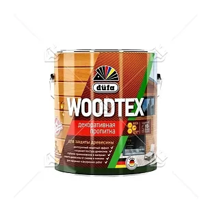 Вудтекс декоративная пропитка для защиты древесины рябина (3л) Дюфа новый