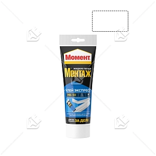 Клей монтажный универсальный акриловый Момент Монтаж Экспресс МВ-50 250 г.