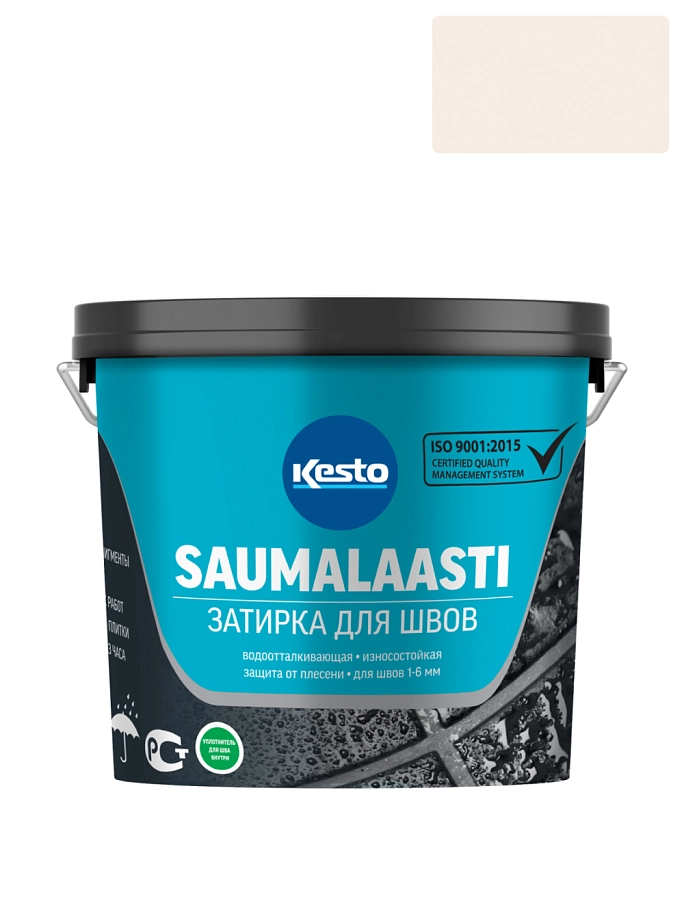 Затирка для швов Kesto Saumalaasti 11 природно-белая 3 кг