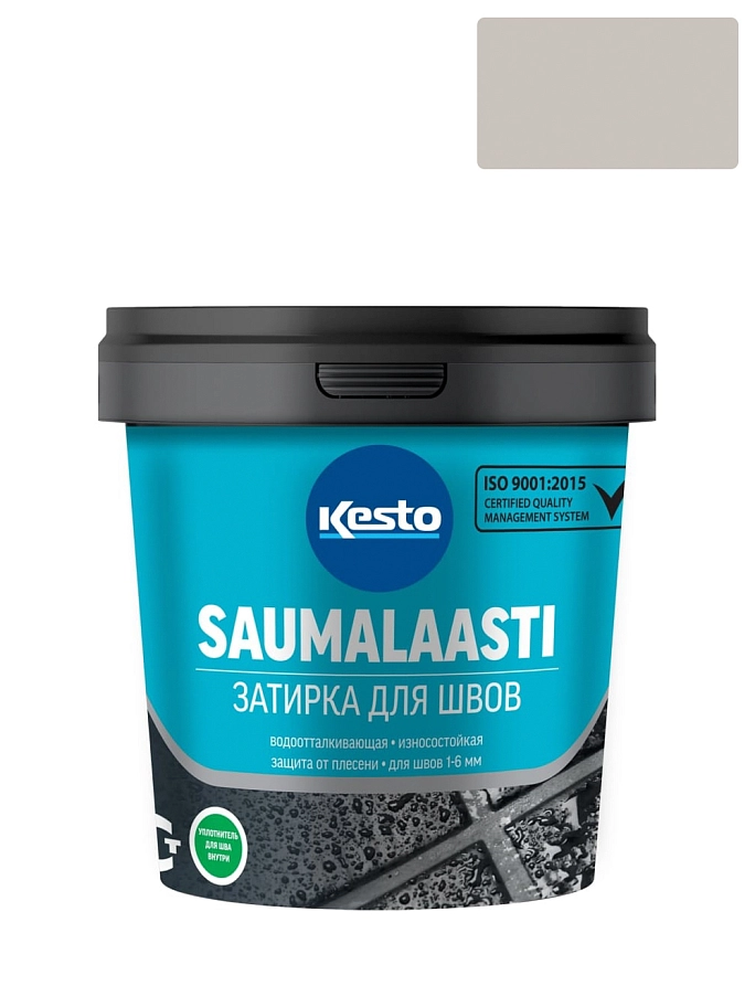 Затирка для швов Kesto Saumalaasti 40 серая 1 кг