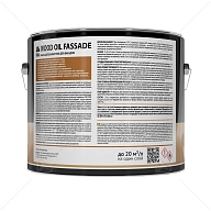 Масло деревозащитное для фасадов Dufa Wood Oil Fassade ясень 9 л.