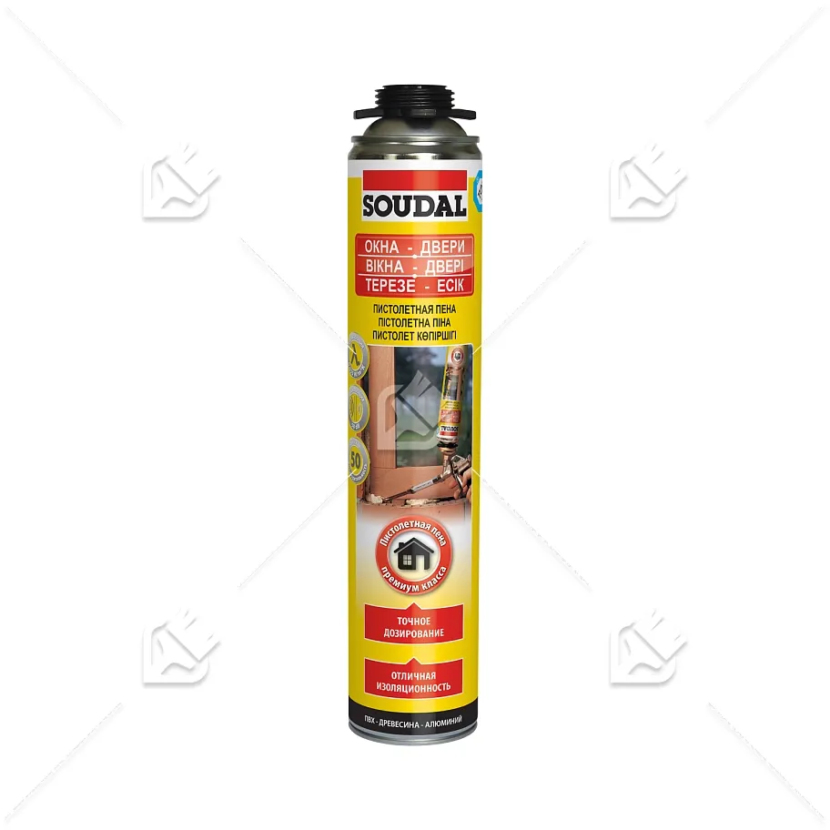 Пена професcиональная Soudal Yellow 750 мл.