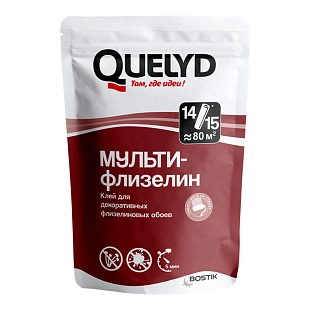 Клей для флизелиновых обоев Quelyd Мульти-Флизелин 450 г