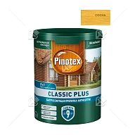 Пропитка декоративная для защиты древесины Pinotex Classic Plus 3 в 1 сосна 0,9 л.