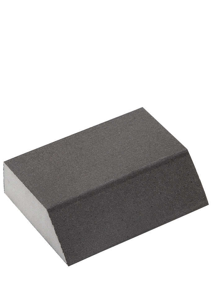 Губка шлифовальная четырехсторонняя угловая 100х68х42х26мм, Р320 Зубр "Мастер"