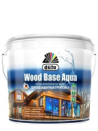 Грунт для защиты древесины Dufa Wood Base Aqua бесцветная 2,5 л