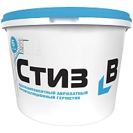 Герметик акрилатный пароизоляционный Сази Стиз В белый 7 кг.