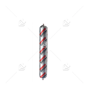 Герметик полиуретановый универсальный Soudal Soudaflex 40 FC коричневый RAL 8017 600 мл