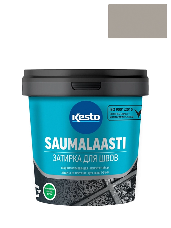 Затирка для швов Kesto Saumalaasti 41 средне-серая 1 кг