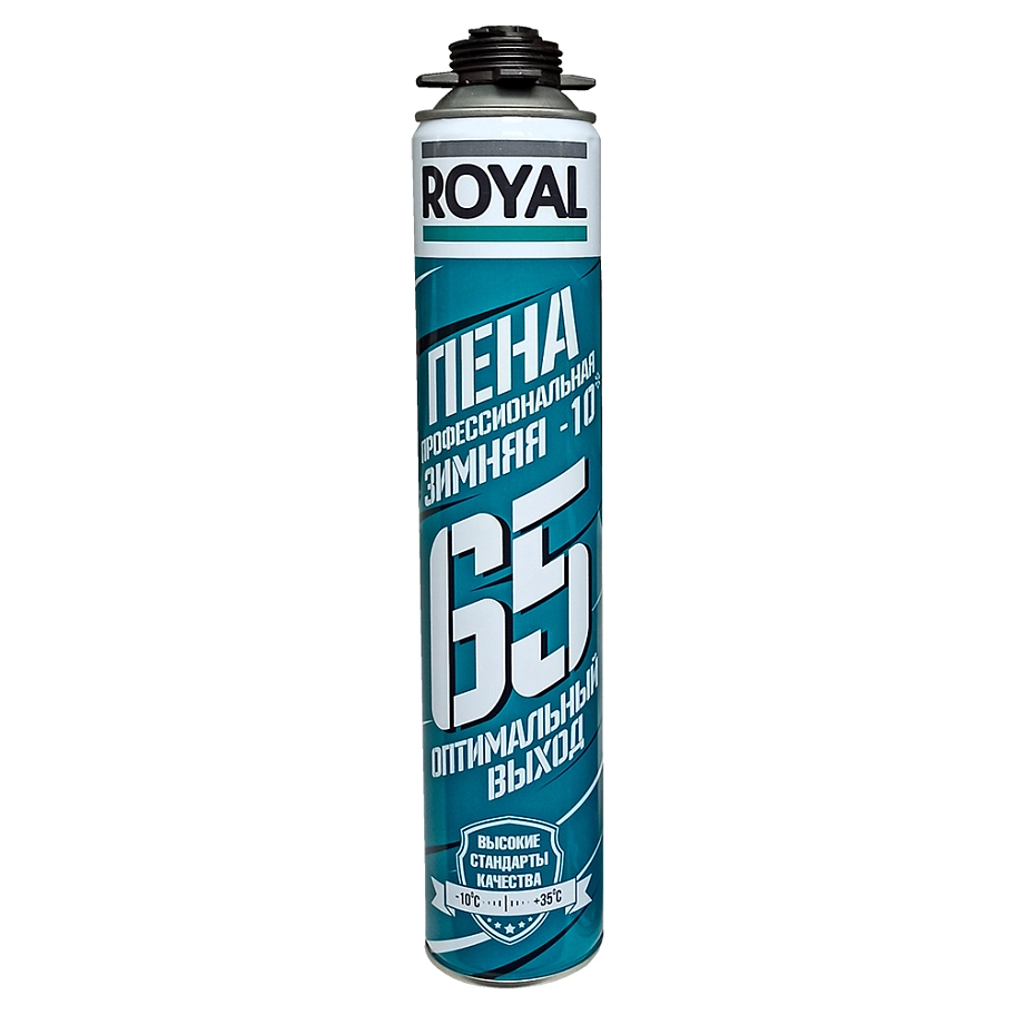 Пена профессиональная ROYAL 65 зимняя -10°С 770 мл. выход 65 л