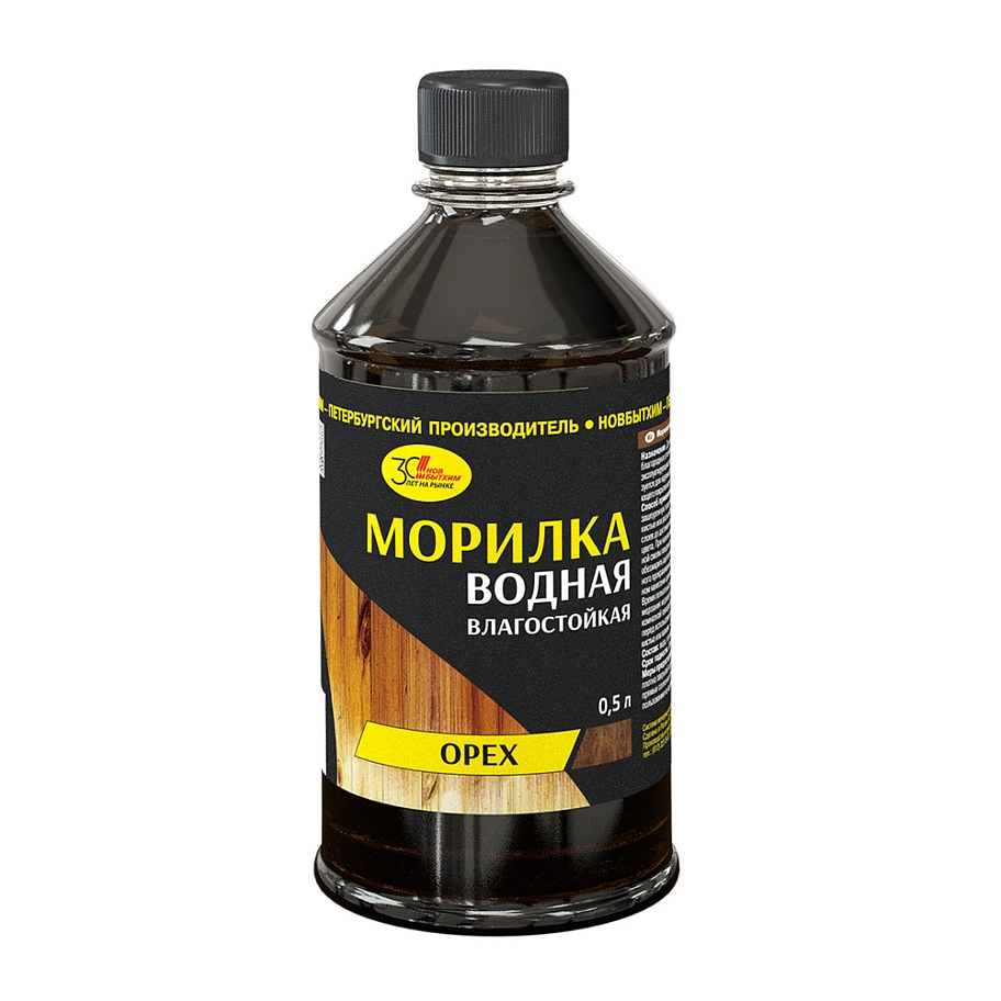 Морилка водная Новбытхим орех 0,5 л