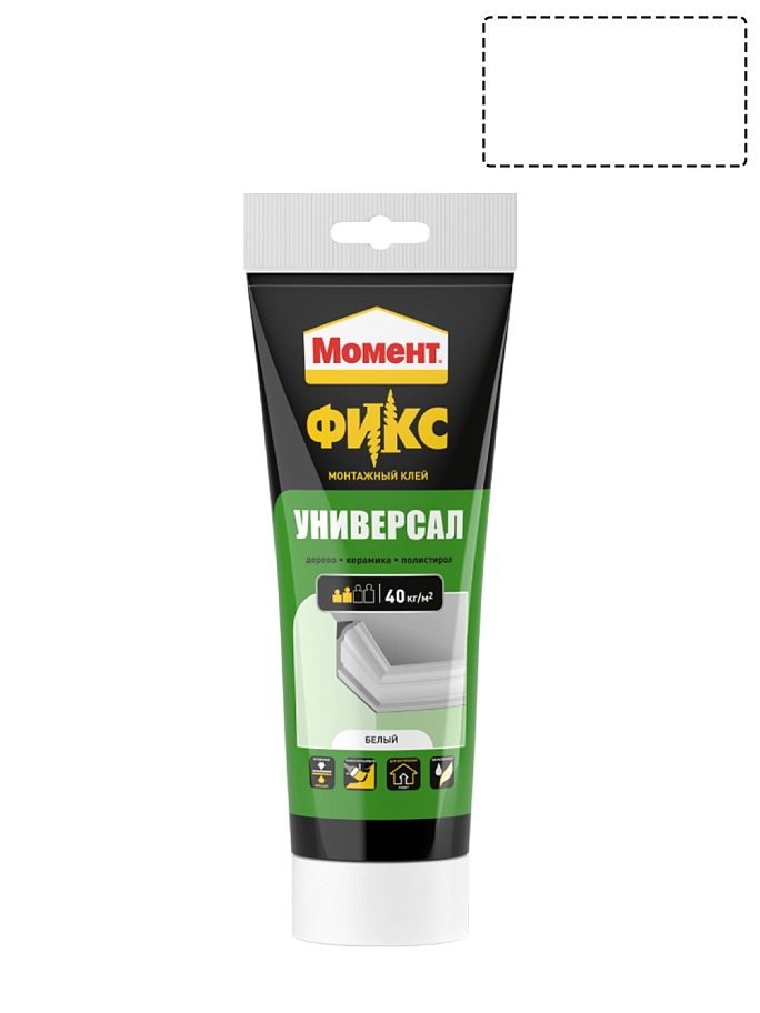 Клей монтажный универсальный акриловый Момент FIX Универсал 250 г.