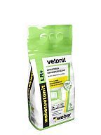 Шпатлевка для внутренних работ полимерная Weber Vetonit LR+ финишная 5 кг.