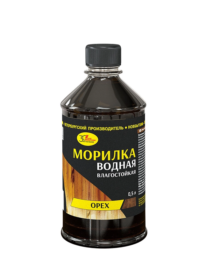 Морилка водная Новбытхим орех 0,5 л