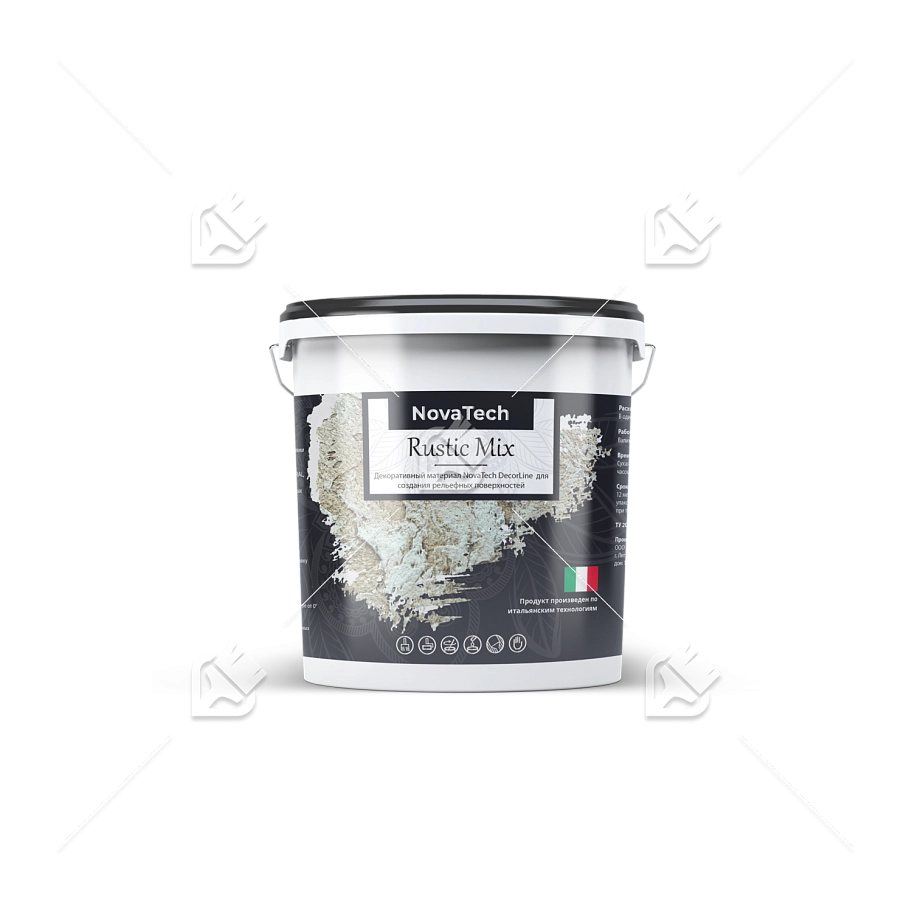 Штукатурка декоративная NovaTech Rustic Mix 8 кг
