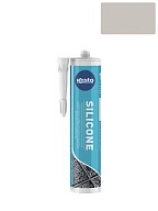 Герметик силиконовый санитарный нейтральный Kesto Silicone 40 серый 310 мл