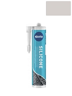 Герметик силиконовый санитарный нейтральный Kesto Silicone 43 светло-серый 310 мл