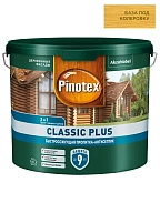 Пропитка декоративная для защиты древесины Pinotex Classic Plus 3 в 1 база CLR 2,5 л.