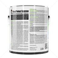 Пропитка декоративная для защиты древесины Dufa Wood Protect Supreme орех 2,5 л