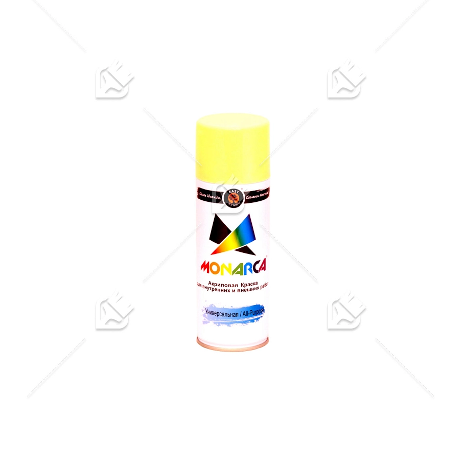 Краска универсальная аэрозольная акриловая Eastbrand Monarca RAL 1014 слоновая кость 520 мл.