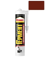 Герметик силиконовый высокотемпературный Момент Гермент 300 мл.