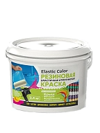 Краска резиновая эластичная атмосферная Elastic Color RAL9004 черная 2,4 кг